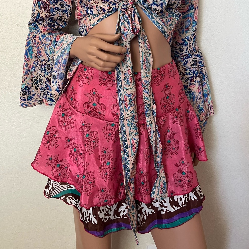 Vintage Pattern Skort